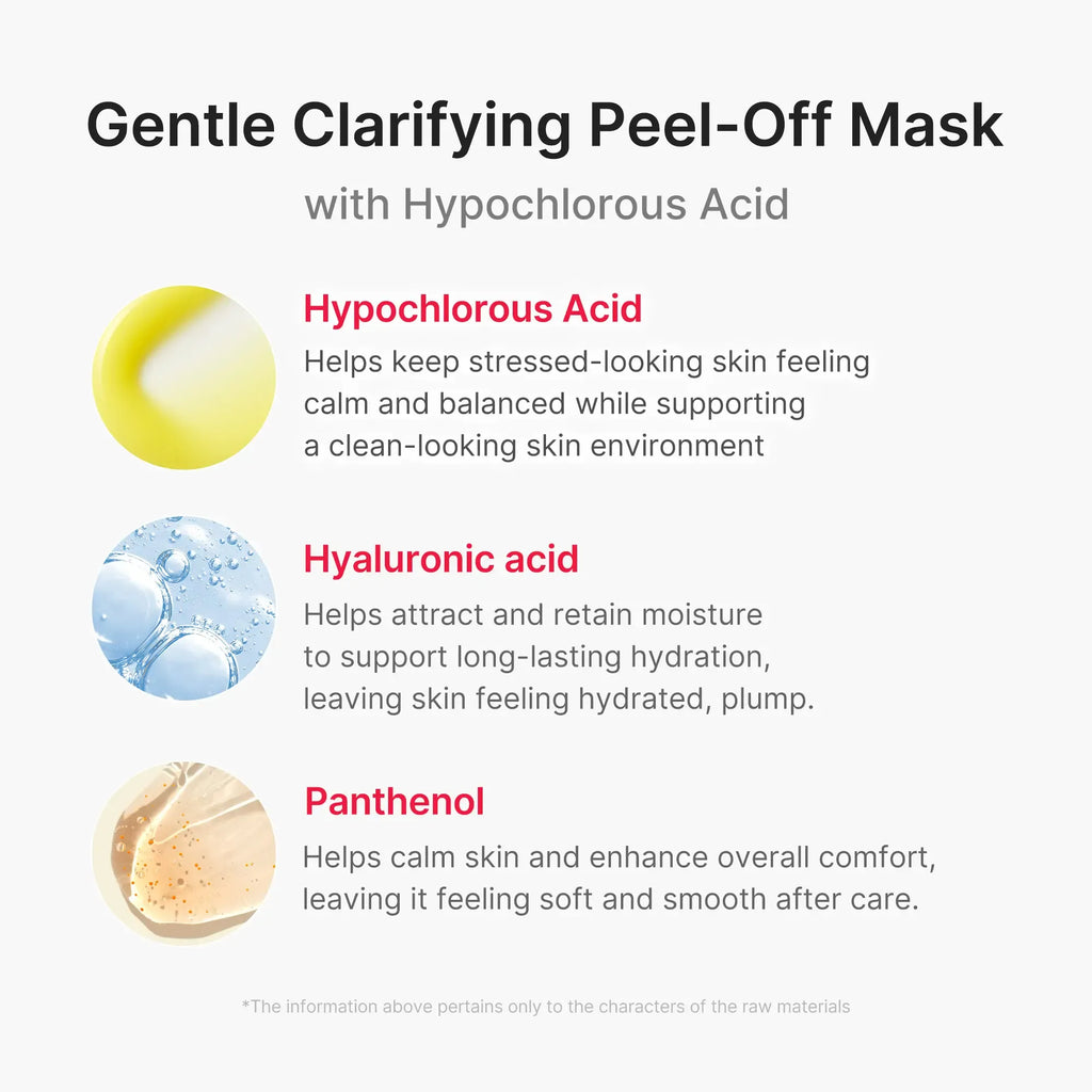 [medicube] Hypochlorous Acid Peel Masks | Peel-Off Sheet Mask for Excess Sebum & Pore Care | Panthenol, Hyaluronic acid for Hydrating & Pore-Refining Care | Korean Skincare, (13ml / 0.43 fl. oz. X 3ea)