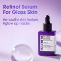 Retinol Intense Reactivating Serum 1.01oz - Korean Skincare - Bakuchiol & Retinol Serum for Face Firming, Anti-Aging, Pore Minimizing & Skin Refining