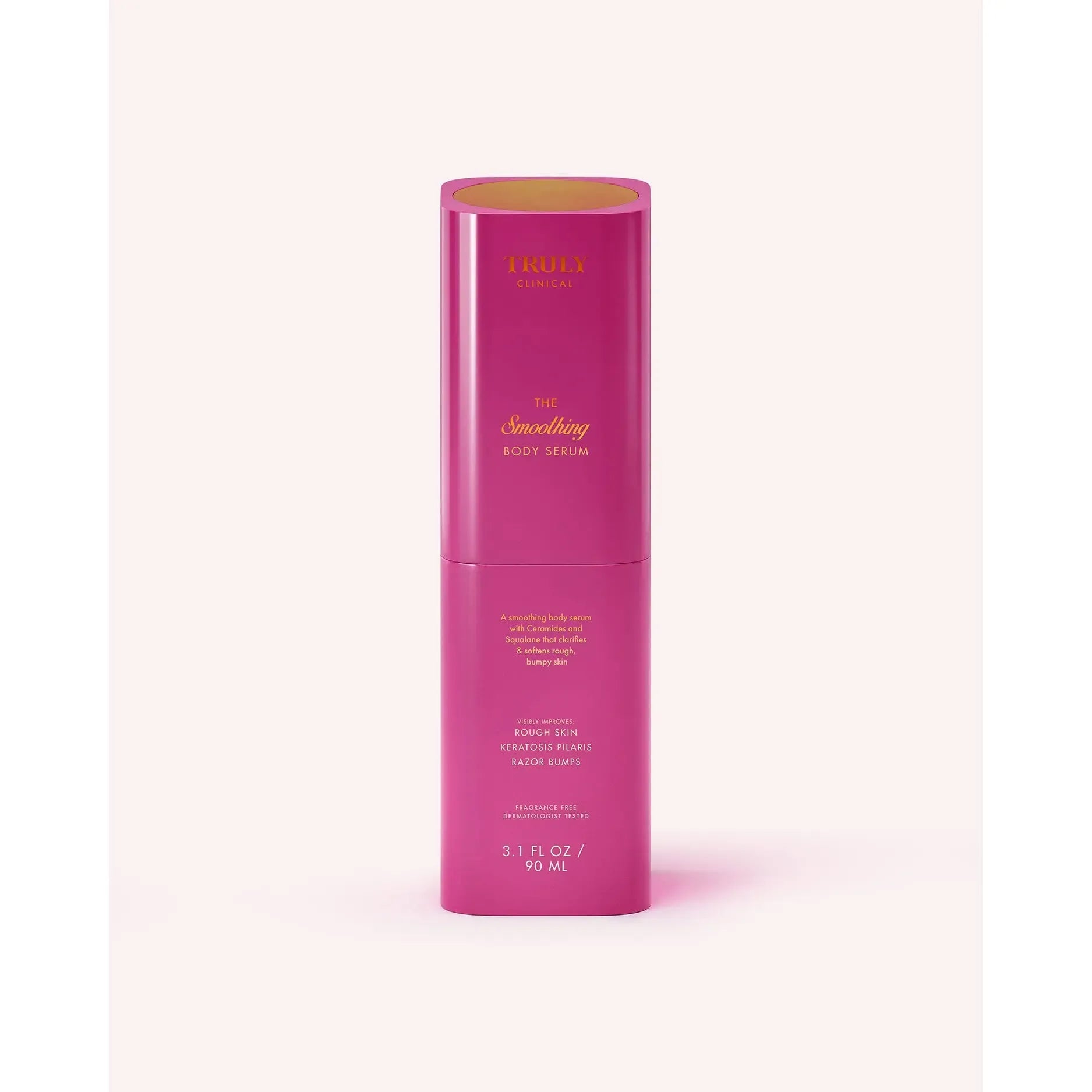 The Smoothing Body Serum – Clinical Strength Formula with Ceramides & Squalane  – Targets Keratosis Pilaris, Razor Bumps & Rough Patches – Softens, Exfoliates & Smooths for Clearer, Healthier-Looking Skin – Dermatologist Tested