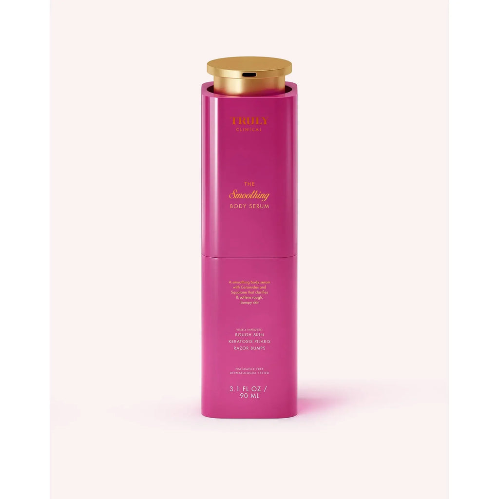 The Smoothing Body Serum – Clinical Strength Formula with Ceramides & Squalane  – Targets Keratosis Pilaris, Razor Bumps & Rough Patches – Softens, Exfoliates & Smooths for Clearer, Healthier-Looking Skin – Dermatologist Tested