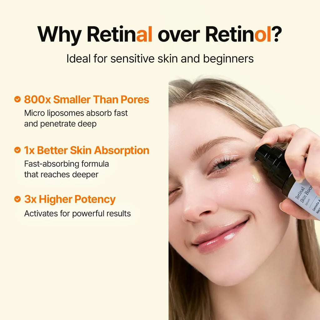 Glow-Tox Retinal Serum 150ml | Alternative Retinol-Retinal, Centella, Niacinamide | 3x larger bottle for Face & Body – Even Tone, Pores, Dark Spots – Gentle, Non-Irritating, Vegan | MEDITHERAPY official