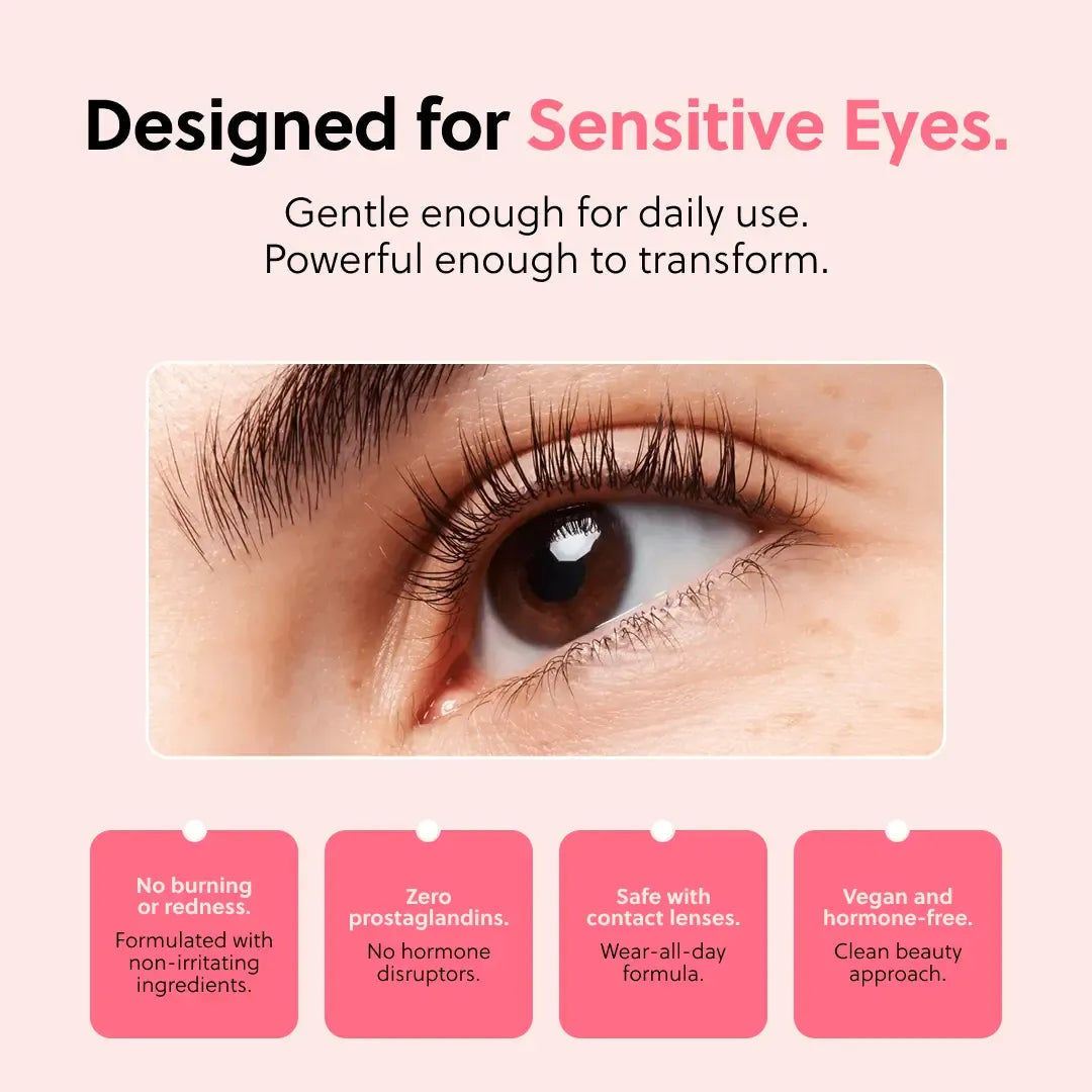 FORCHICS Eyelash Enhancing Serum with Powerful Peptides & Plant Botanicals for Thinning Lashes 3ML Makeup Cosmetic