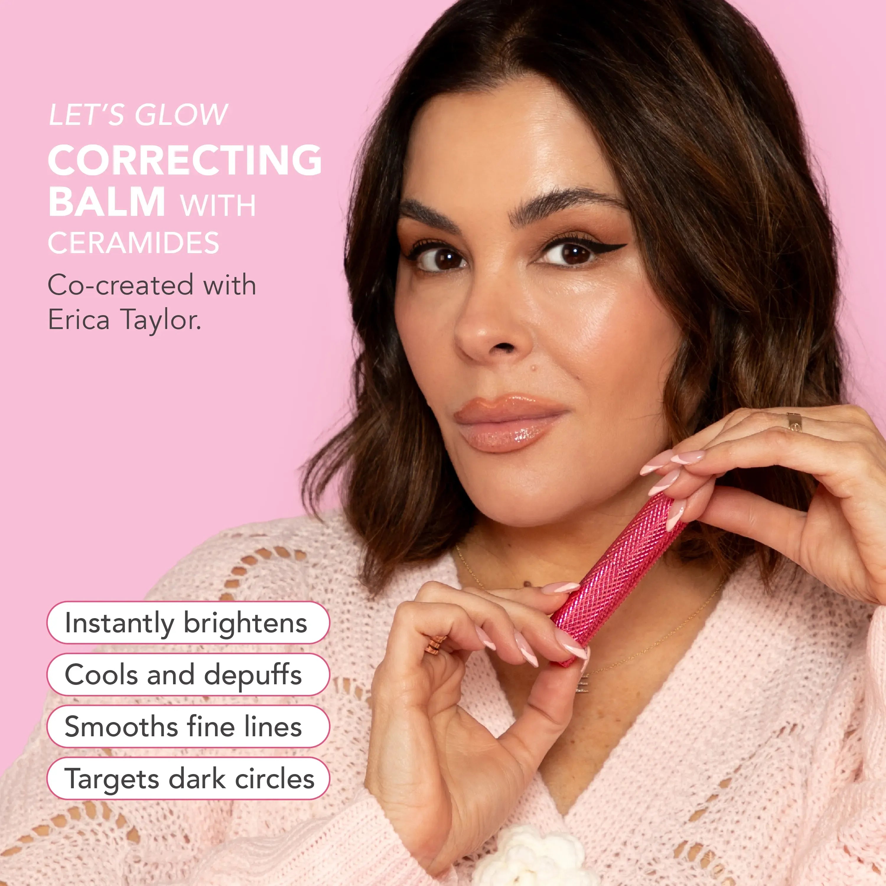Let's Glow Correcting Balm with Ceramides | Doll 10 X Erica Taylor