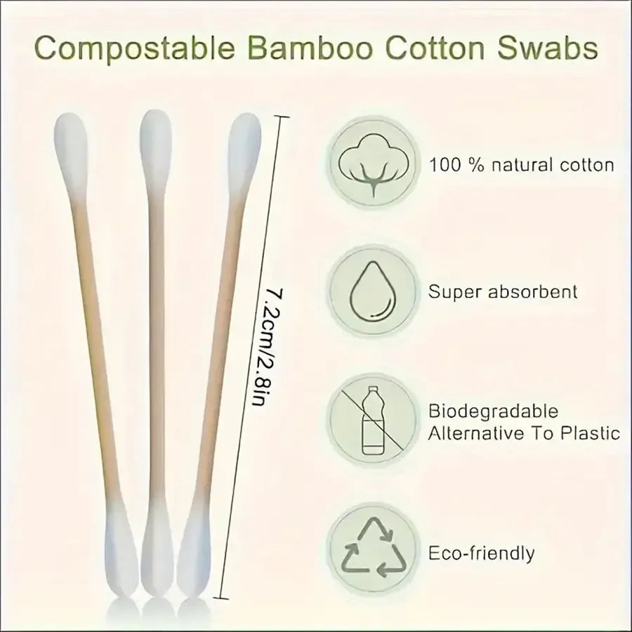 Cotton Swabs for Every Occasion, Easy Makeup, Ear Cleaning, Home and Beauty Essentials Light Touch Cotton Swabs Stock up on these essential, versatile cotton swabs today!