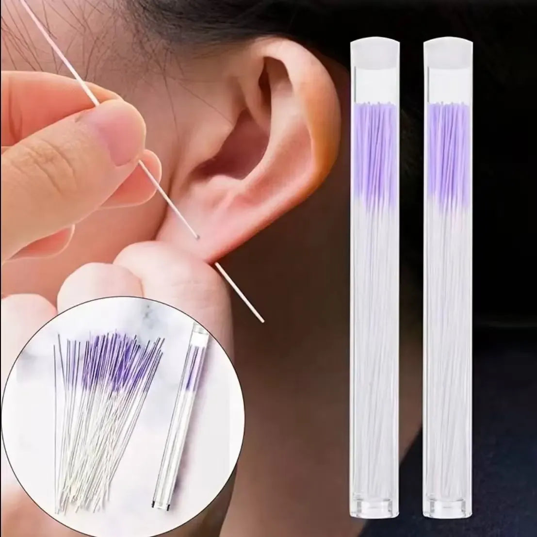Ear Piercing Cleaning Line, Super Fine Ear Wax Removal, Odor Elimination, Anti-Clogging, Disinfection, Care, Women's Ear Cleaning Beauty Tool, Earwax Remover, Ear Cleaner, Ear Canal Cleaner, Ear Hole Cleaner