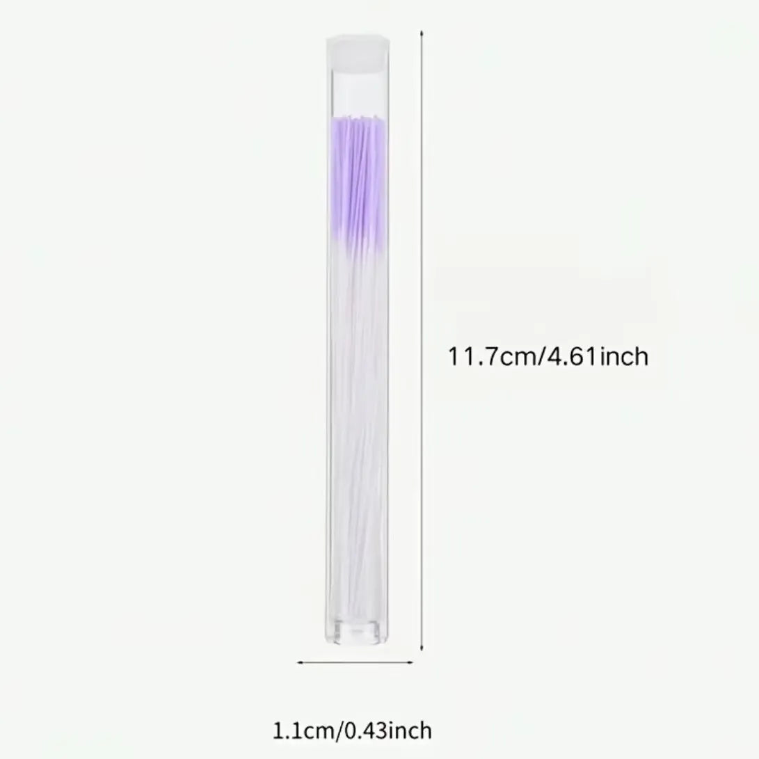 Ear Piercing Cleaning Line, Super Fine Ear Wax Removal, Odor Elimination, Anti-Clogging, Disinfection, Care, Women's Ear Cleaning Beauty Tool, Earwax Remover, Ear Cleaner, Ear Canal Cleaner, Ear Hole Cleaner